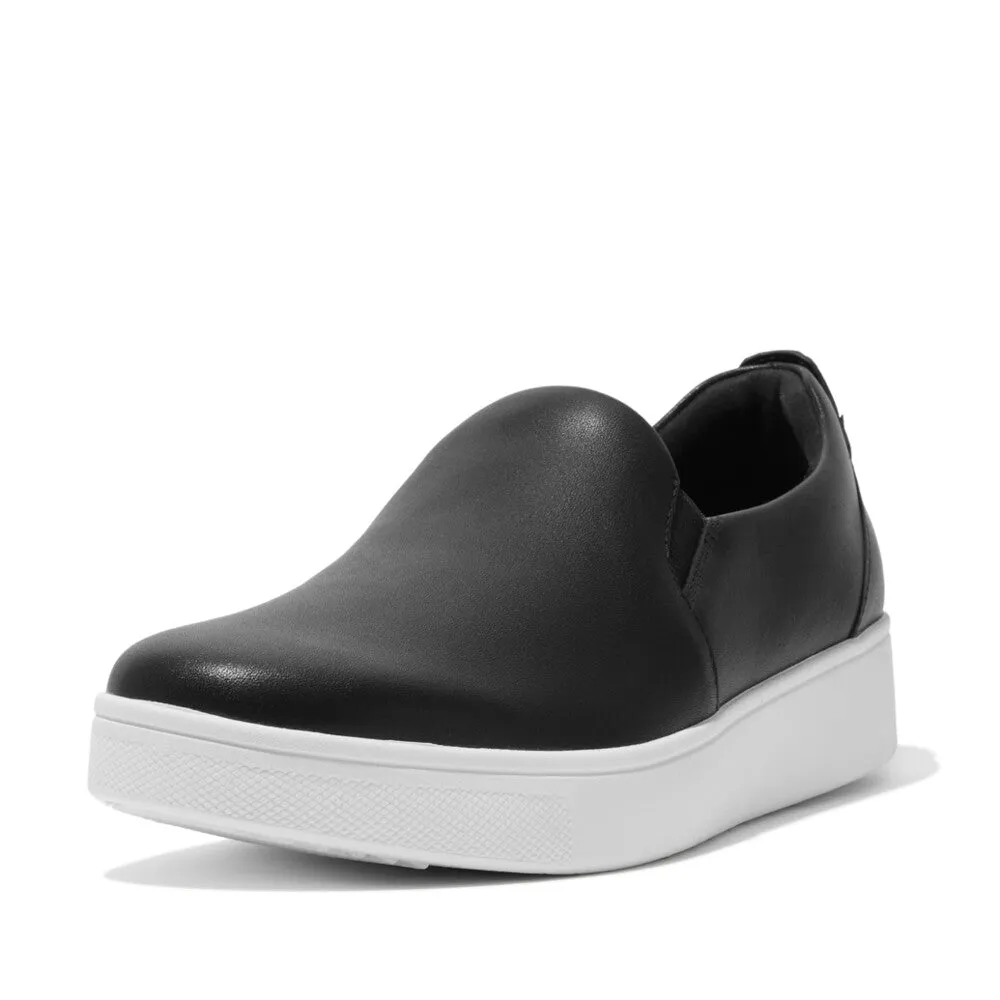 รองเท้าผ้าใบ ผู้หญิง รุ่น RALLY LEATHER SLIP-ON SKATE TRAINERS