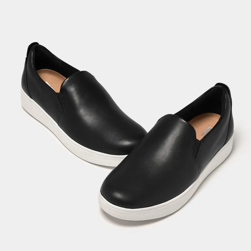 รองเท้าผ้าใบ ผู้หญิง รุ่น RALLY LEATHER SLIP-ON SKATE TRAINERS