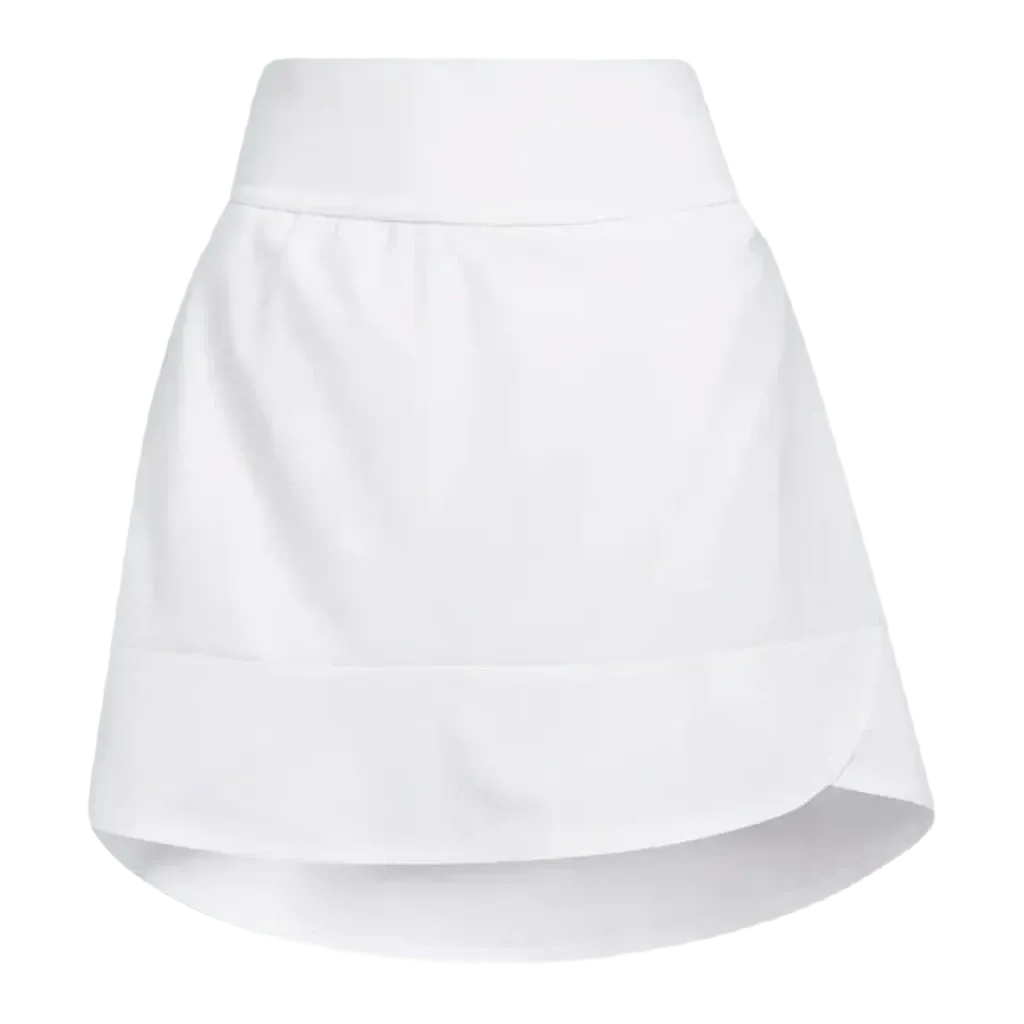 Adidas Ladies Frill Golf Skort - White