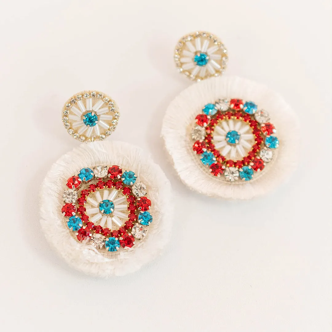 Always Classy Earrings, Ivory