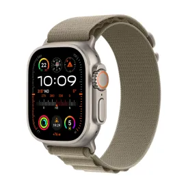 Apple Watch Ultra 2 (GPS   Cellular) - Caja de titanio de 49 mm - Correa Loop Alpine verde oliva - Talla M