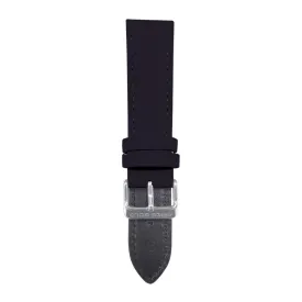 ARIES GOLD BLACK CRAZY HORSE AG-L0032 SILVER BUCKLE BLACK LEATHER STRAP