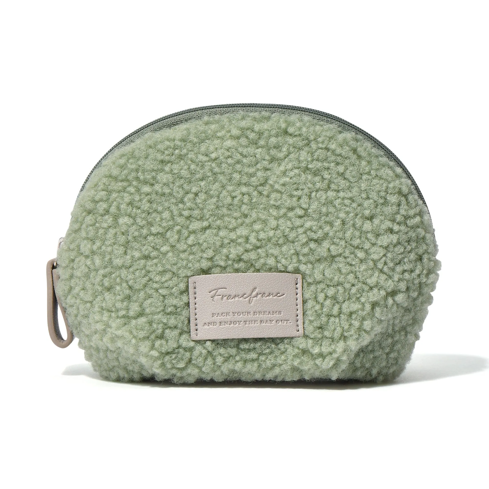 Boa  Round Pouch  Green