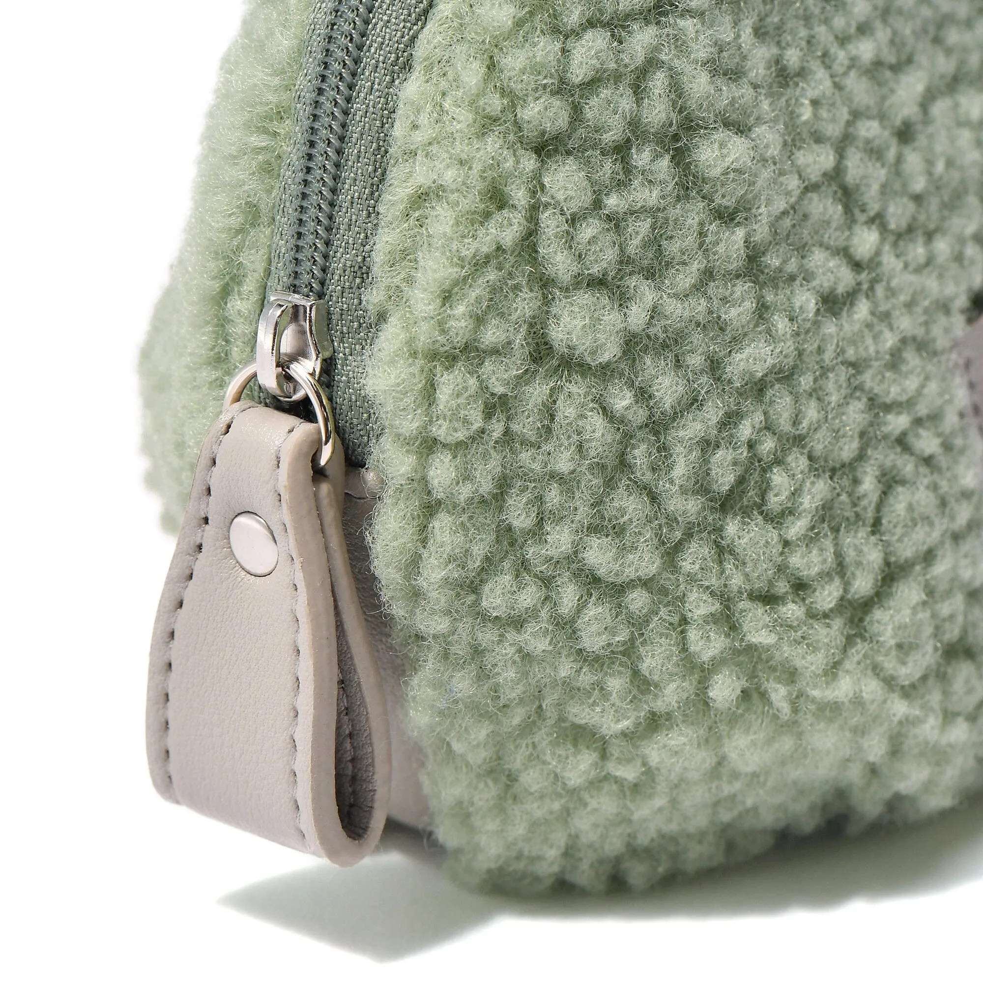 Boa  Round Pouch  Green