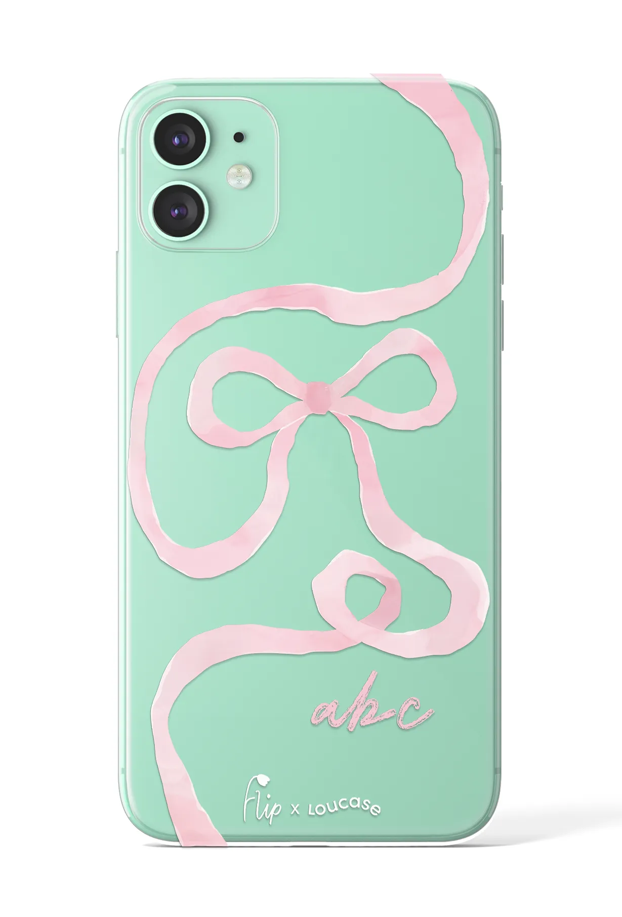 Bow Blush - KLEARLUX™ Limited Edition Flip x Loucase Phone Case | LOUCASE