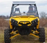 CAN-AM COMMANDER SCRATCH RESISTANT FLIP WINDSHIELD