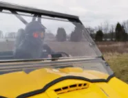 CAN-AM COMMANDER SCRATCH RESISTANT FLIP WINDSHIELD