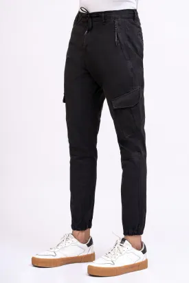 CASUAL JOGAR TROUSER JET BLACK