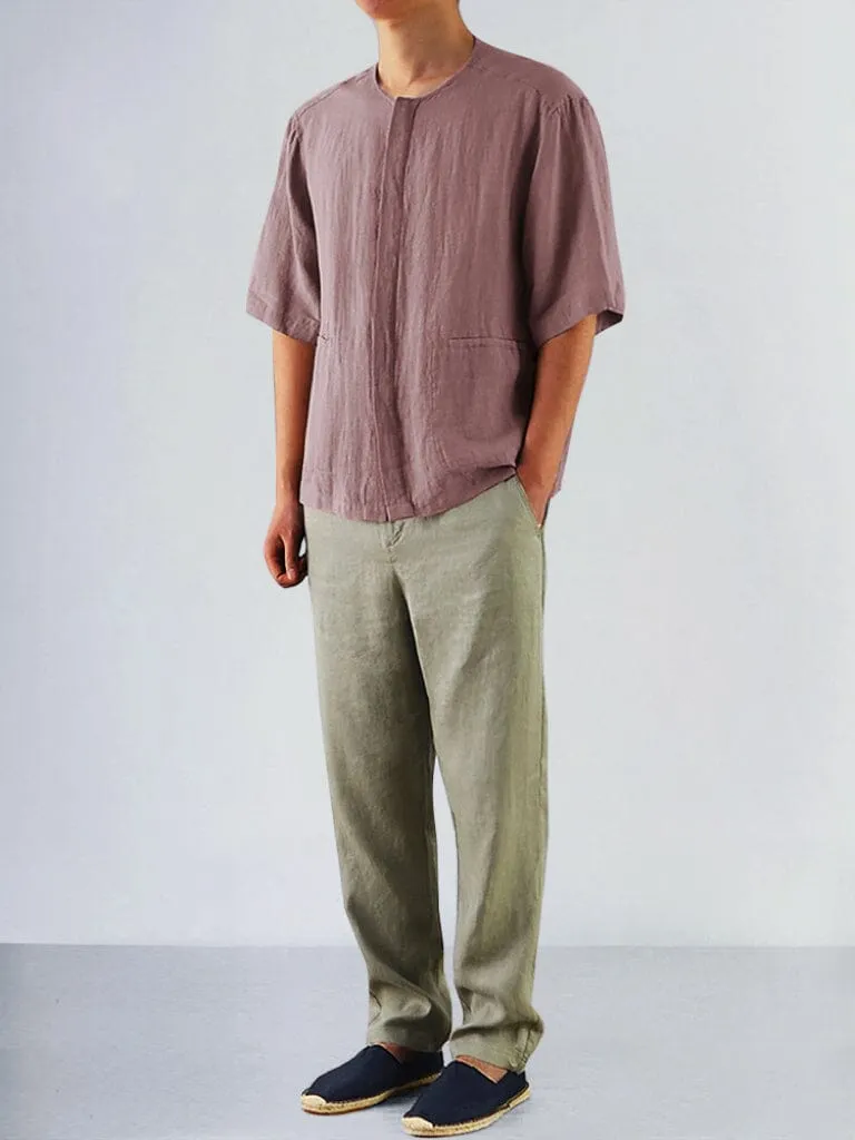 Casual Soft 100% Linen Shirt