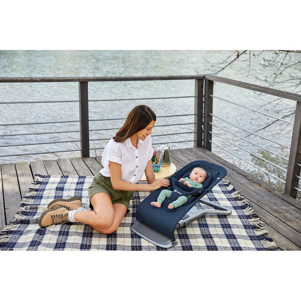 Ergobaby Evolve 3 in 1 Bouncer - Cool Blue