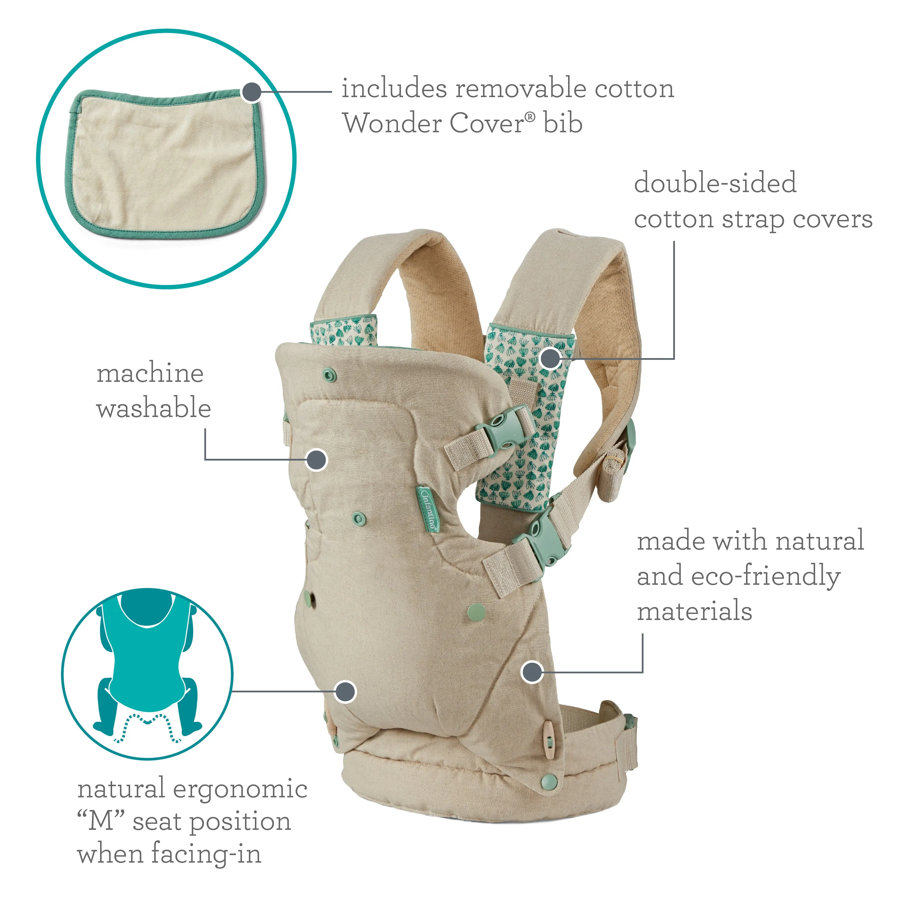 Flip 4-in-1 Nature & Nurture Convertible Carrier