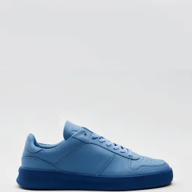 FULL GRAIN LEATHER SNEAKER "5A PULVERBLAU“