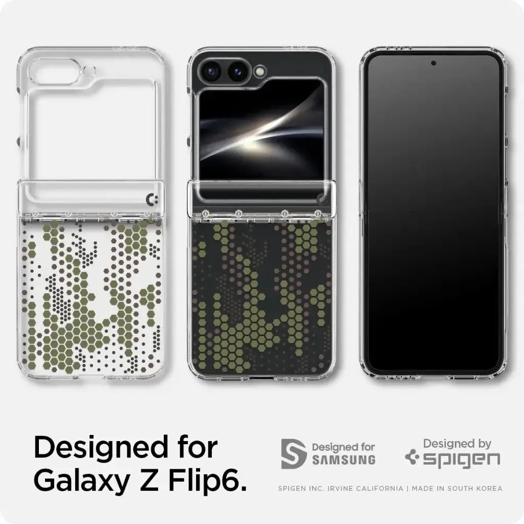 Galaxy Z Flip 6 Case Ultra Hybrid Pro Digital Camo