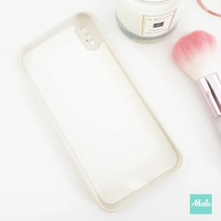 【GIRL】Ultra Thin Silicone Soft iPhone Case  矽膠全包邊自訂名字電話殼