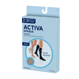 JOBST ACTIVA Opaque 15-20 mmHg Compression Socks Knee High