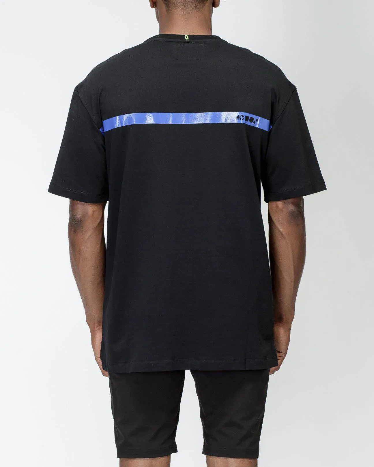 Konus Men's Light Weight French Terry Tee in Black