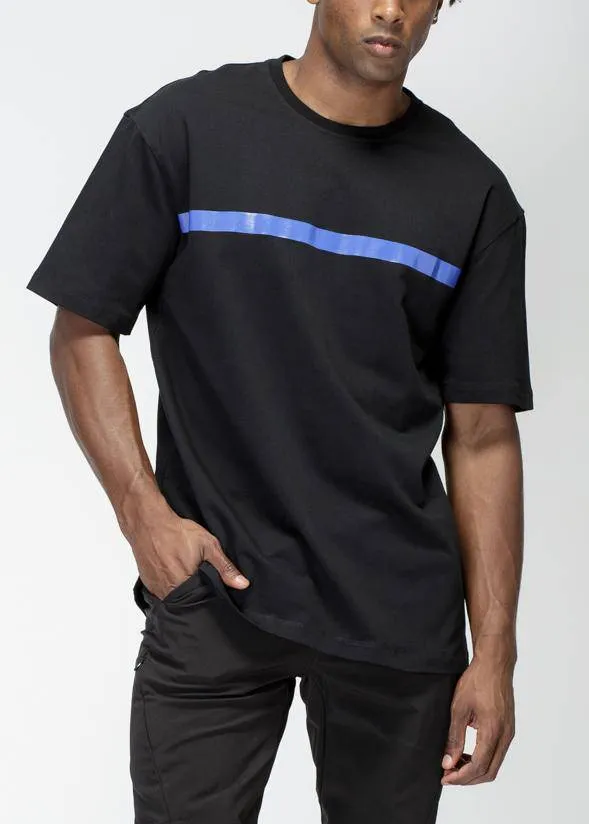 Konus Men's Light Weight French Terry Tee in Black