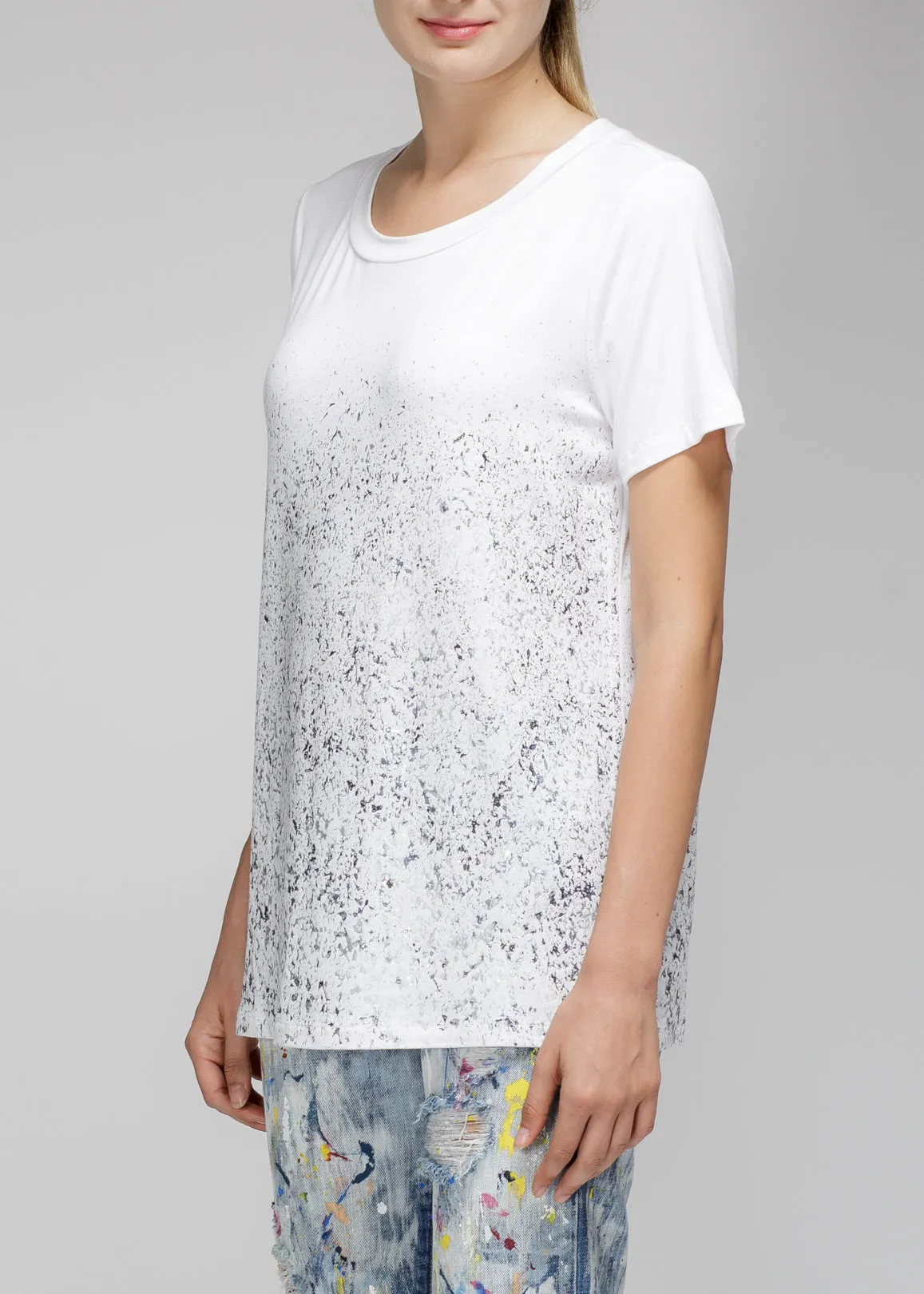 Konus Women's Short Sleeve Splatter Tee