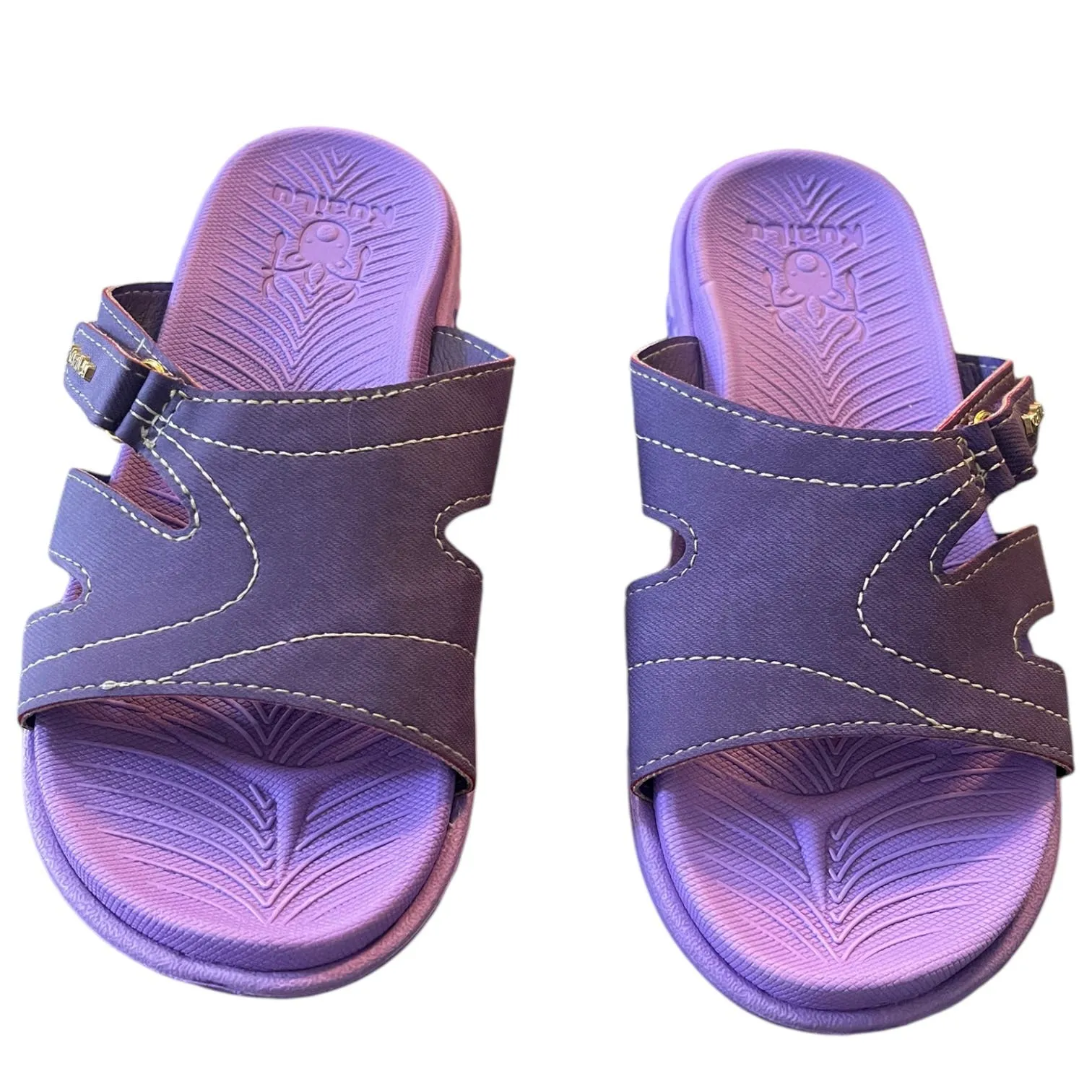 KuaiLu Purple Orthotic Arch Slide Sandals Size 36/6