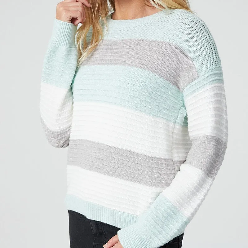 Multi Colour Long Sleeve Knit