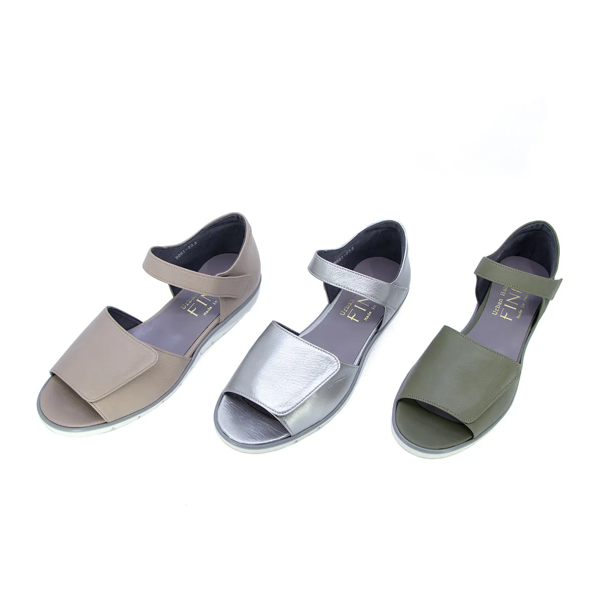 Muto Khaki Soft Sandals