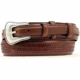 Nocona® Men's Ranger Arrow Lacing Leather Western Belt