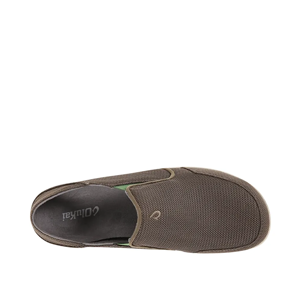 OluKai Men's Nohea Mesh Slip On in Mustang