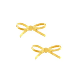 Passion Waterproof Bow Earring 18K Gold Plating