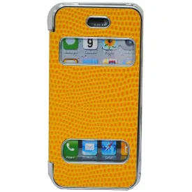 Pati Yellow PVC Smartphone Case For iPhone 5