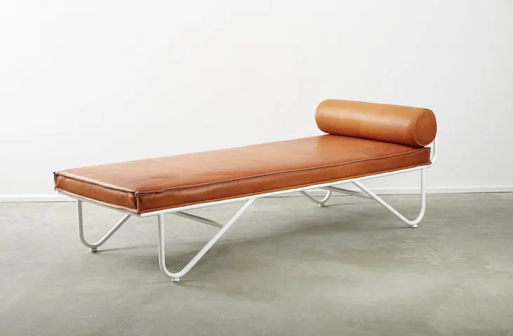 Saddle Leather Chaise