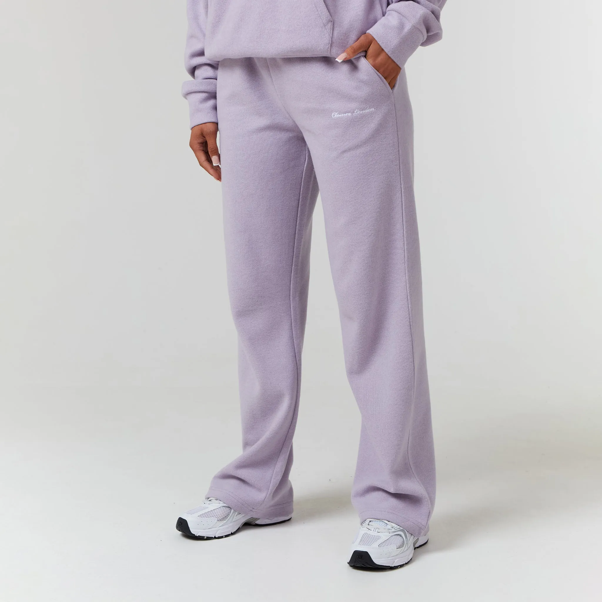 Soft Knit Tracksuit | Lilac