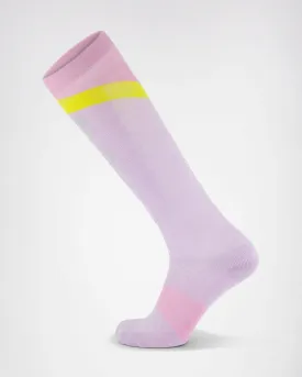 Ultra Cushion Merino Snow Sock - Orchid Sun