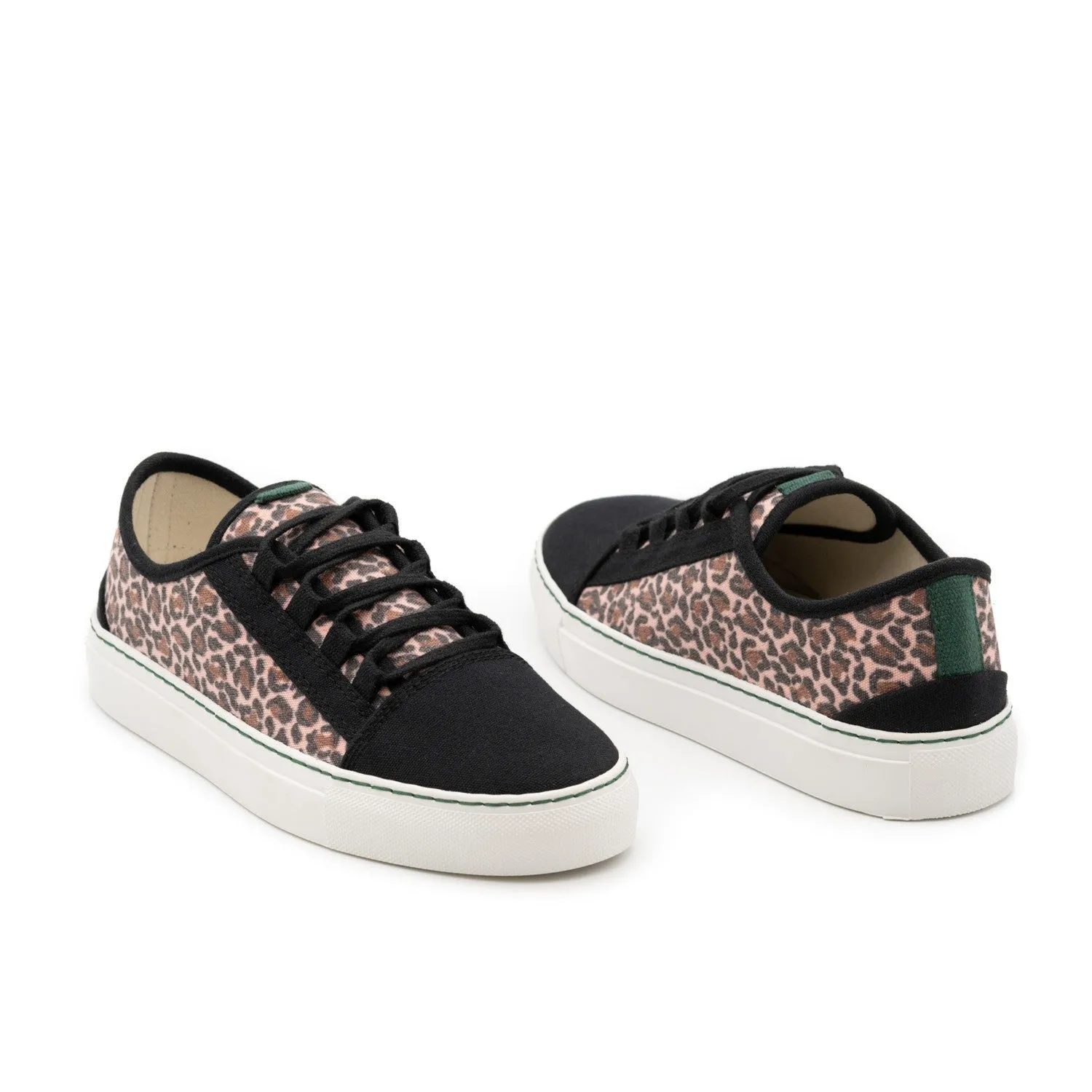 Vegan sneaker pink leopard CUV007