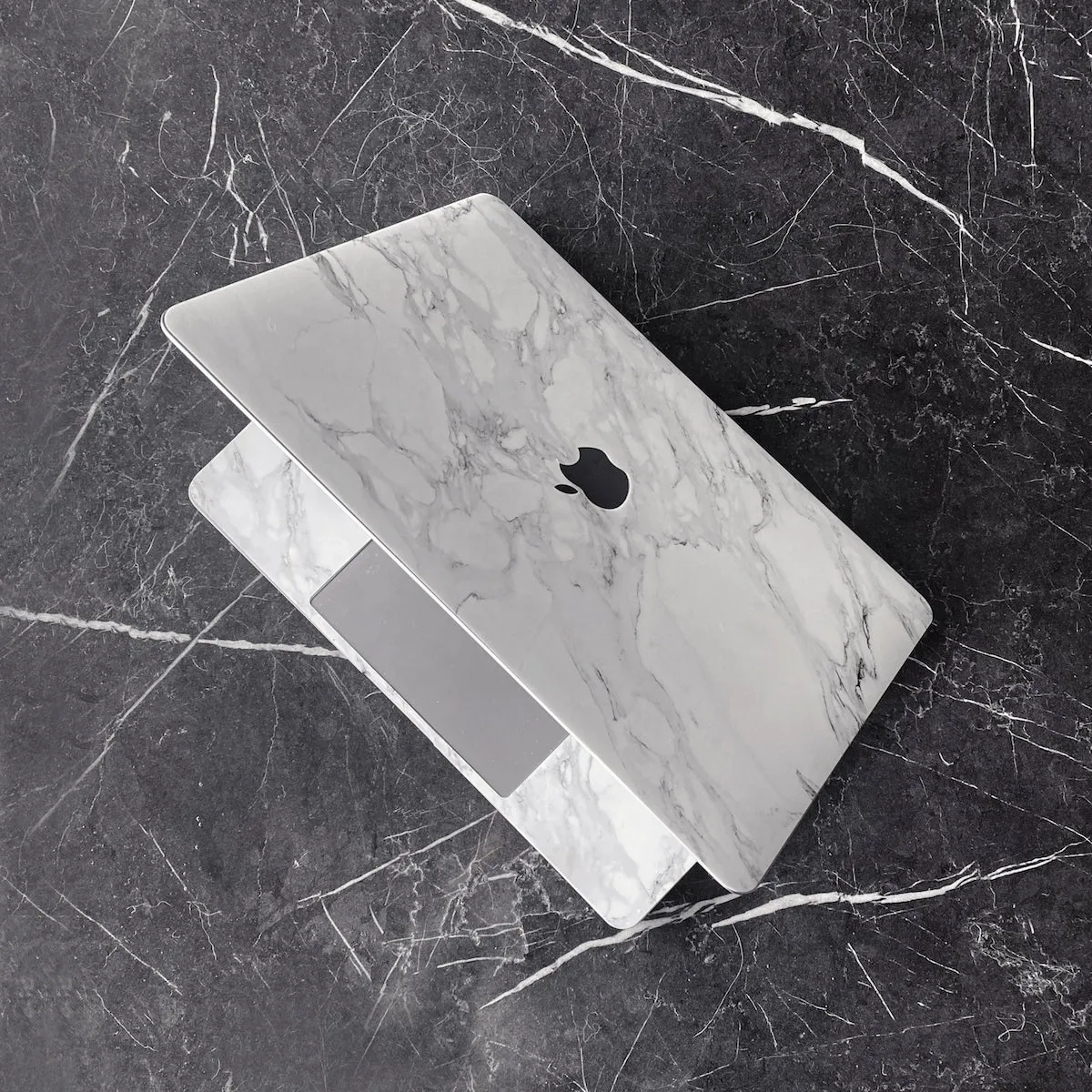 Whte Marble MacBook Skin