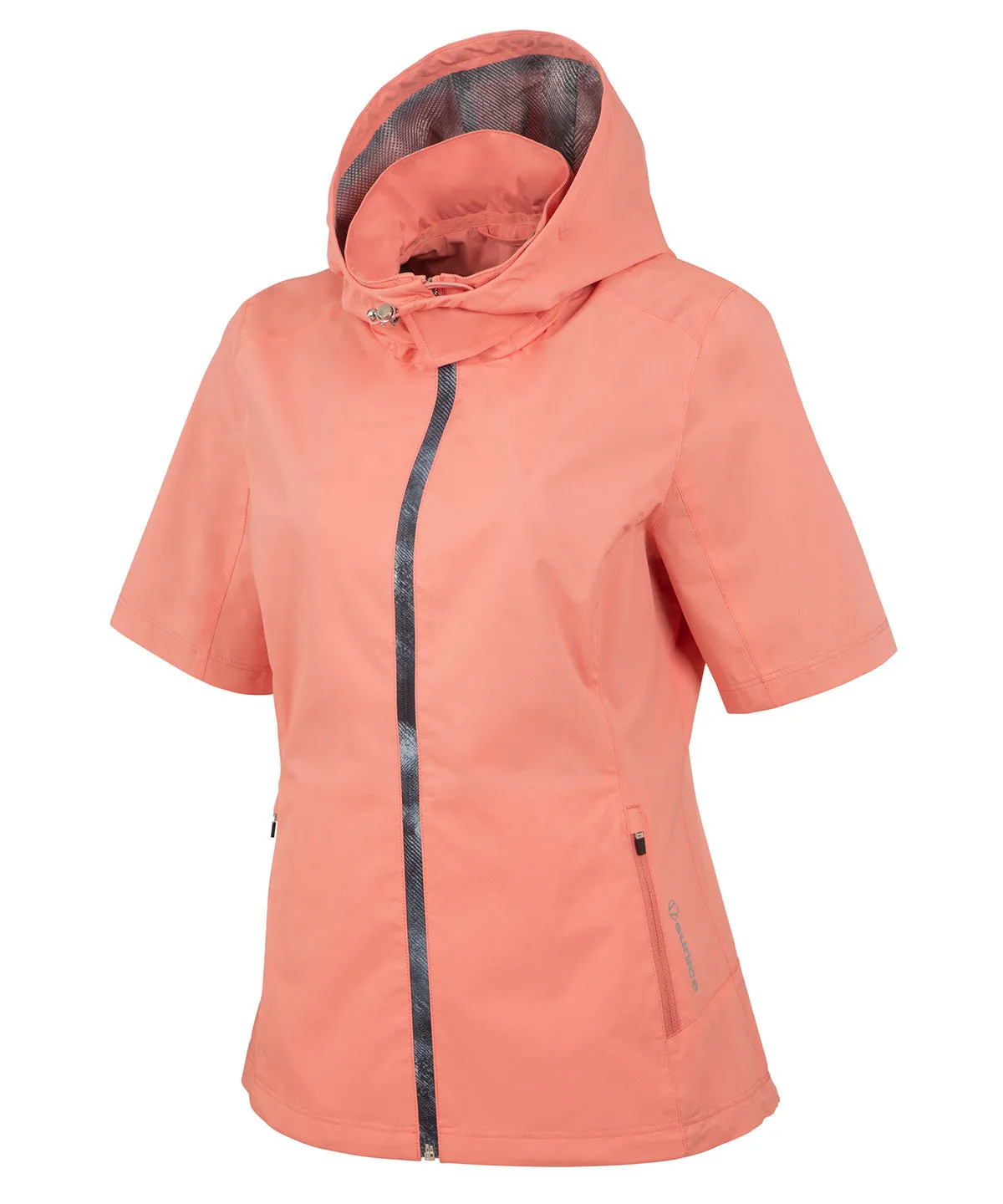 Women's Amber Short-Sleeve Hooded Windshirt