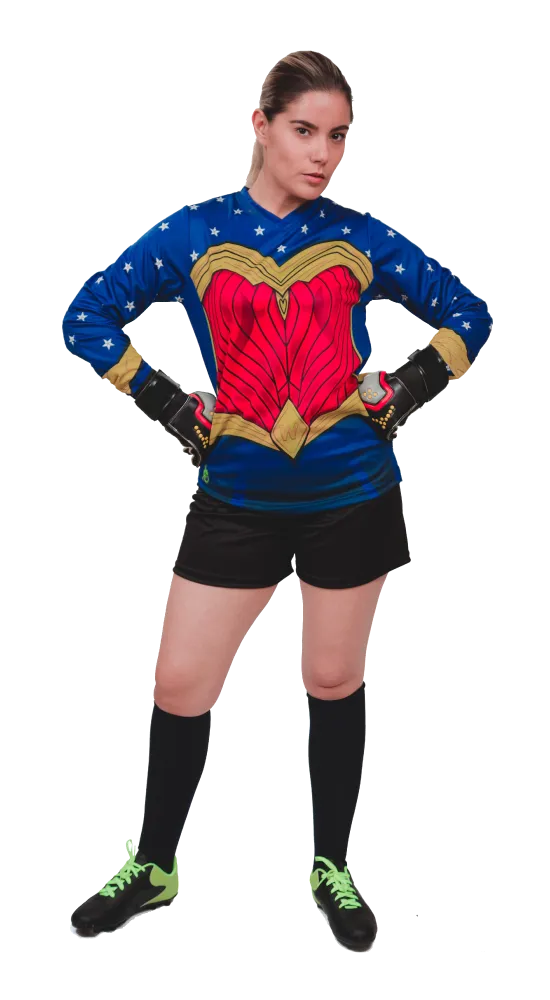 Wonder Women Goalkeeper Jersey Number Included