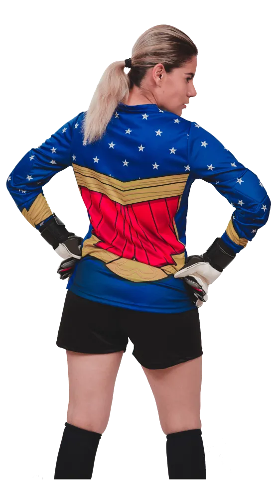 Wonder Women Goalkeeper Jersey Number Included